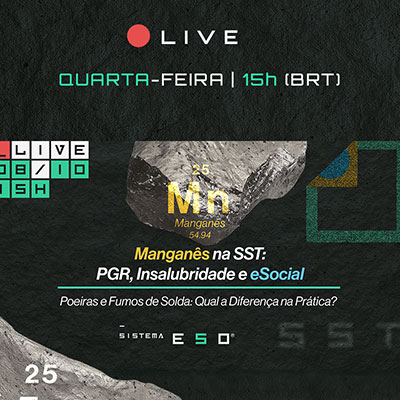 Baixar Slides da LIVE sobre Manganês - Sistema ESO