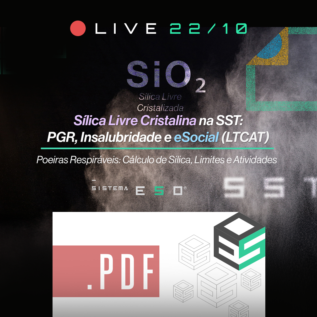 Baixar Slides da LIVE sobre Sílica Livre Cristalina - Sistema ESO