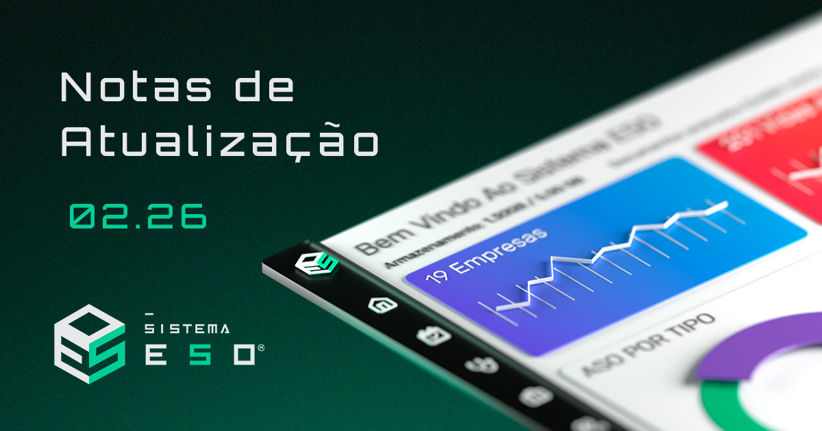 Sistema ESO: Confira a Nota de Atualização 27/02/2026