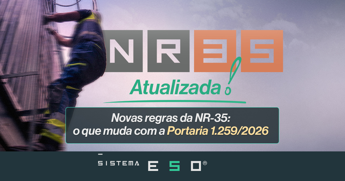 Novas regras da NR-35: o que muda com a Portaria 1.259/2026